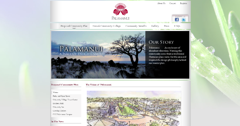 Big Island, Palamanui, Luxury Real Estate, Web Site Design, Web Design