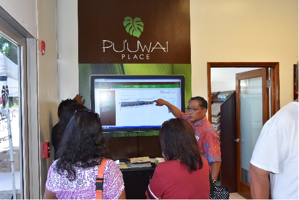 Sales Office Displays, Sales Office Design, Real Estate, Touchscreen Displays, Interactive Displays, Puuwai Place