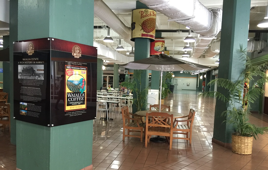 Coffee Shop at Dole - Retail Displays
