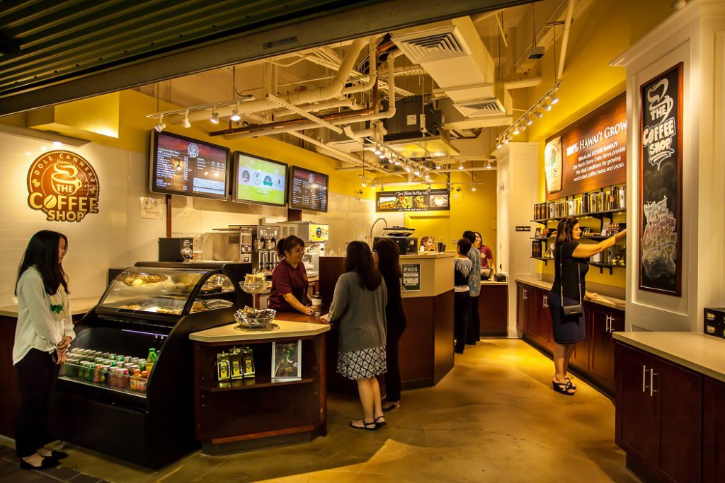 The Coffee Shop at Dole Cannery - Retail Displays