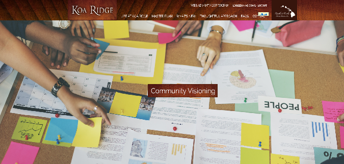 Koa Ridge, Community, Visioning, Real Estate