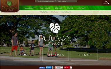 puuwai place, hawaii, real estate, homes, honolulu, advertising, Team Vision ad agency, Honolulu