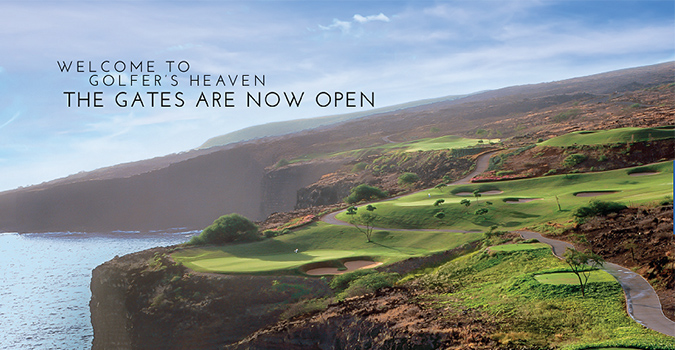 Four Seasons Lanai, Golf Ad, Print Advertising, Lanai, Luxury Resort Marketing