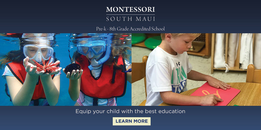 Montessori South Maui, School, Banner Ads,