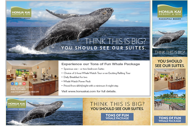 Whale Adventure, Whale Package, Kaanapali, Maui, Honua Kai Resort and Spa, Tons of Fun Whale Package