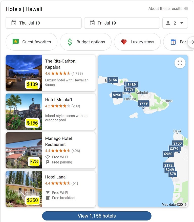 Hawaii SEO, Honolulu Search Engine Optimization, Black Hat vs White Hat SEO Blog Post Hotel Rich Snippet