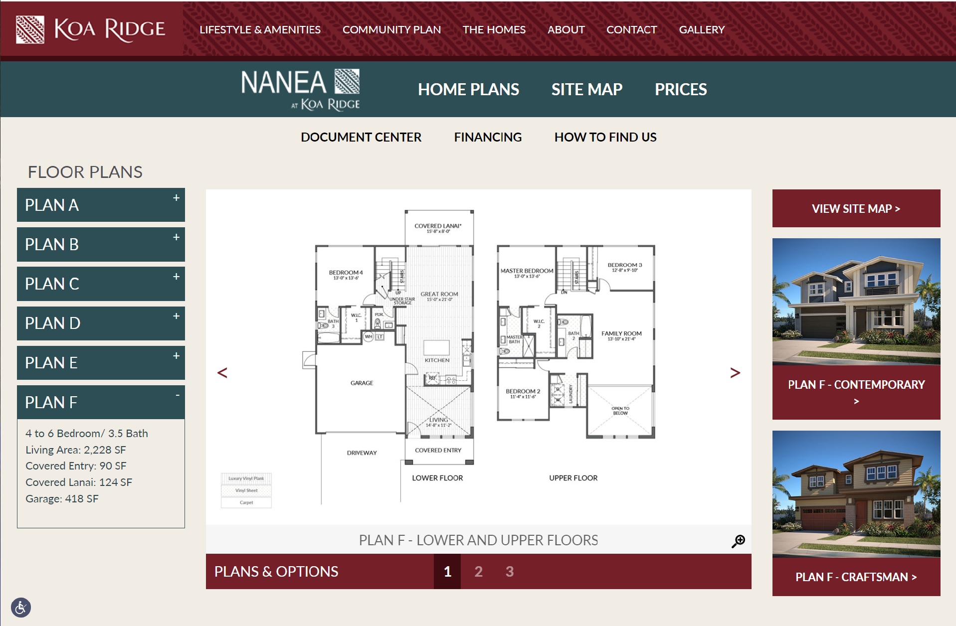 Nanea at Koa Ridge - Hawaii Web Design