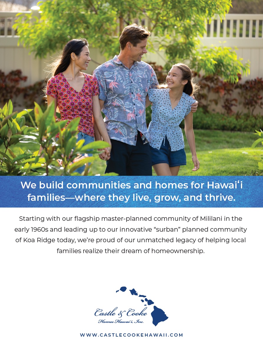 Hawaii Brand Ad for Castle & Cooke Hawaii
